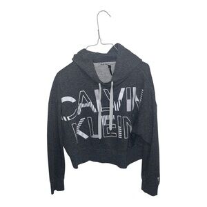 Calvin Klein Cropped Hoodie Athletic